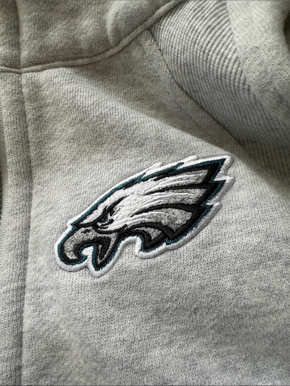lululemon athletica Light Gray Philadelphia Eagles Quarter-Zip Hoodie - Picture 10 of 10